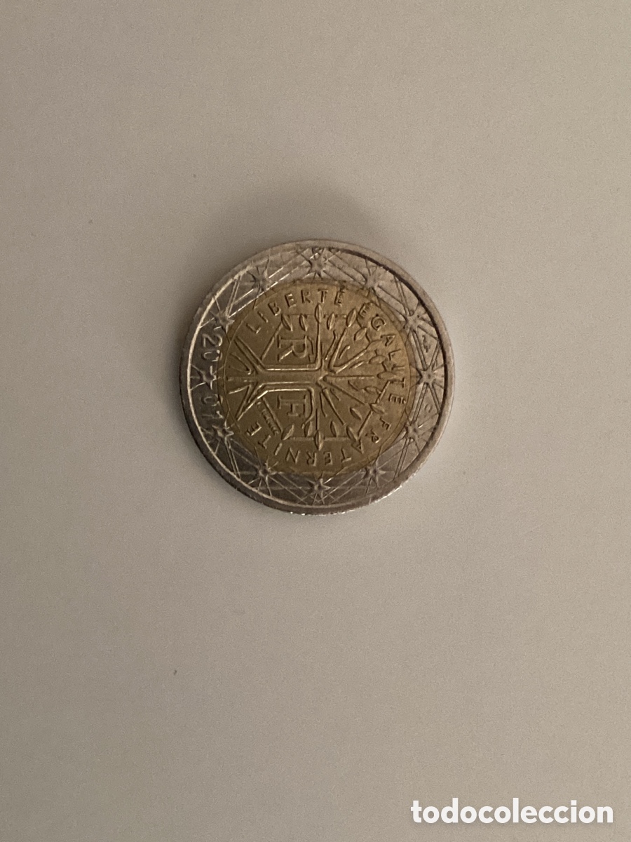 Material numism&aacute;tico: Moneda 2&euro; Francia 2001 - Foto 2