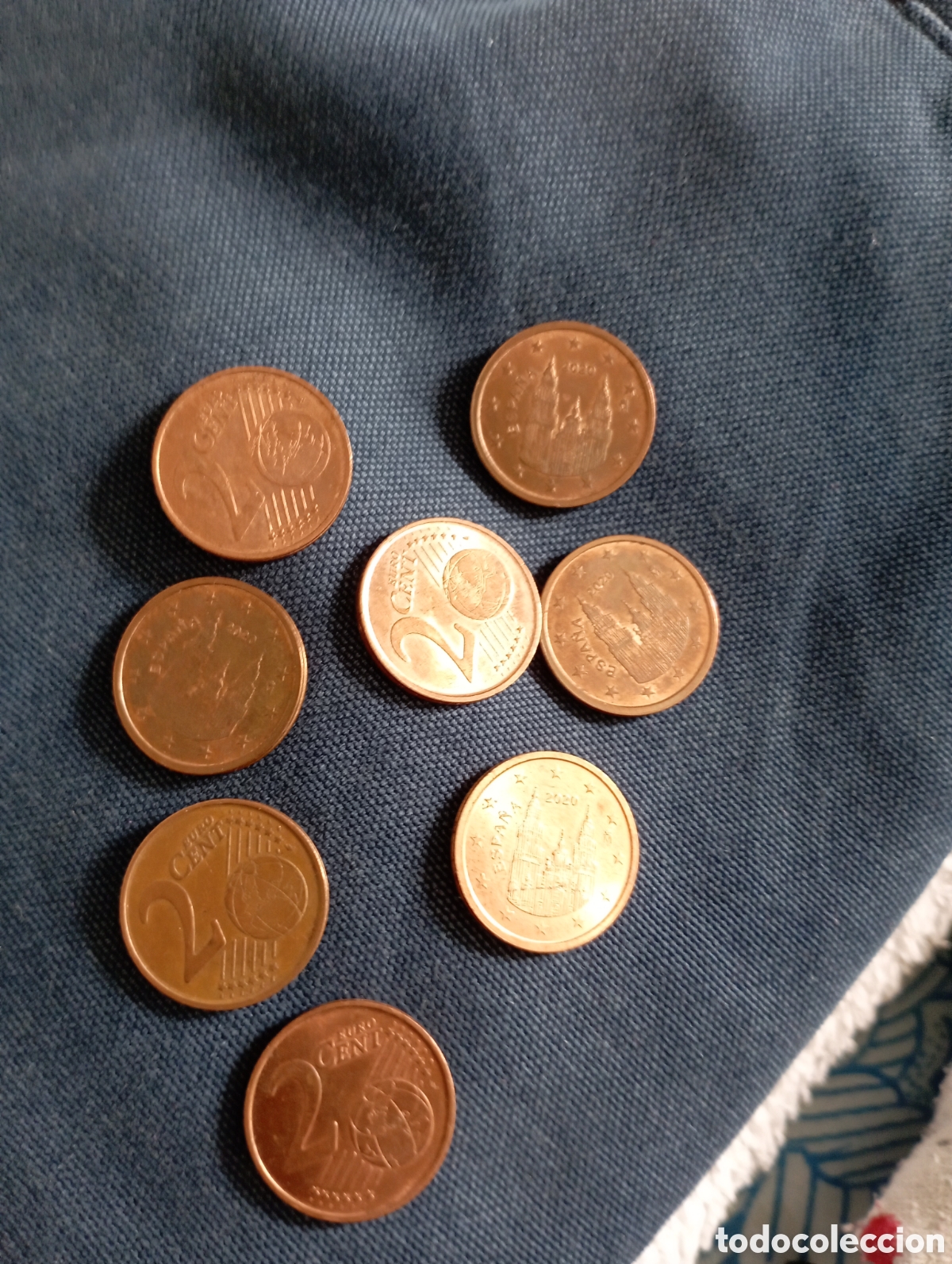 Material numism&aacute;tico: 2 centimo Espa&ntilde;a 2018 y 2020 - Foto 3