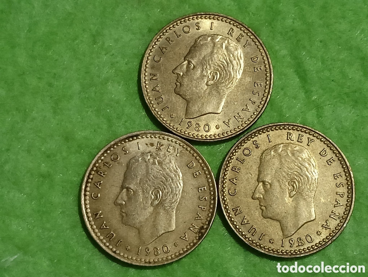 Material numism&aacute;tico: Moneda una PTA Espa&ntilde;a 82 - Foto 5