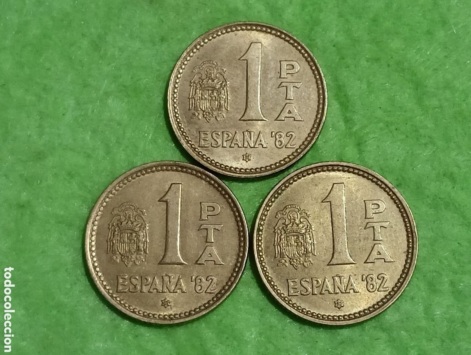 Material numism&aacute;tico: Moneda una PTA Espa&ntilde;a 82 - Foto 1
