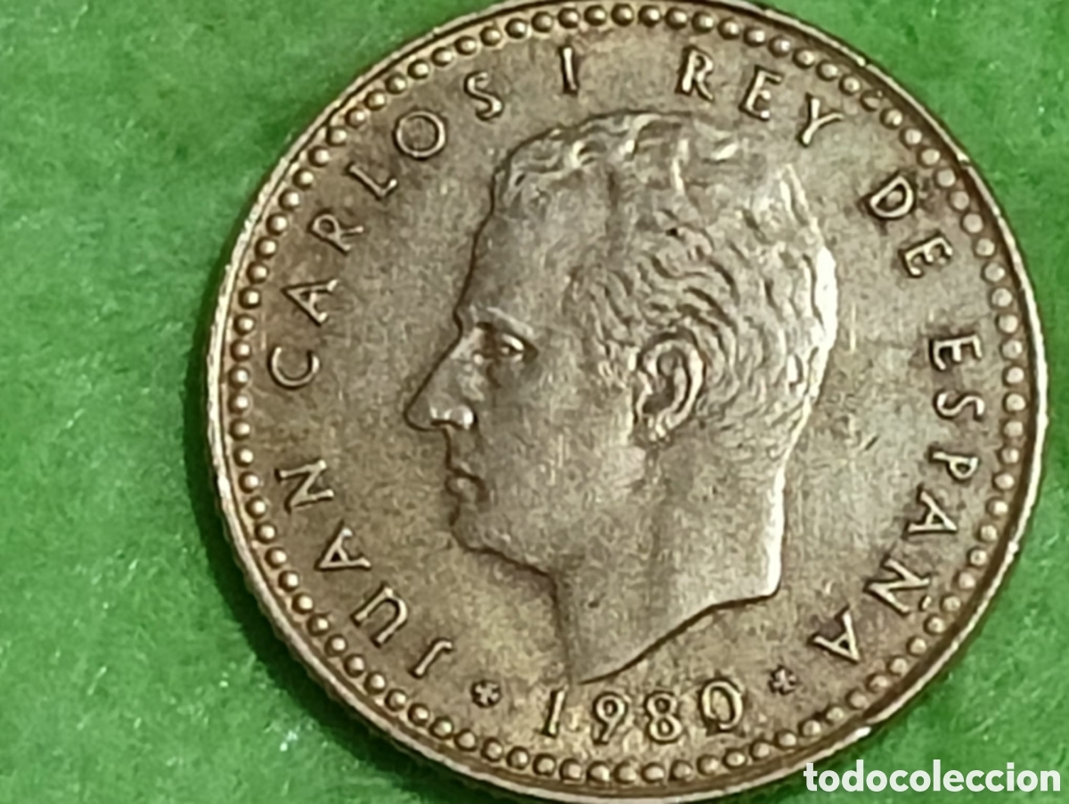 Material numism&aacute;tico: Moneda 1 PTA Espa&ntilde;a 82 - Foto 2