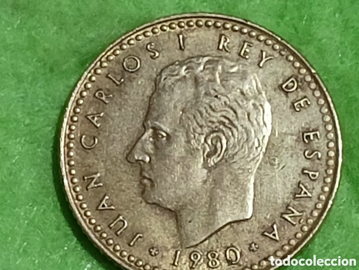 Material numism&aacute;tico: Moneda 1 PTA Espa&ntilde;a 82 - Foto 3