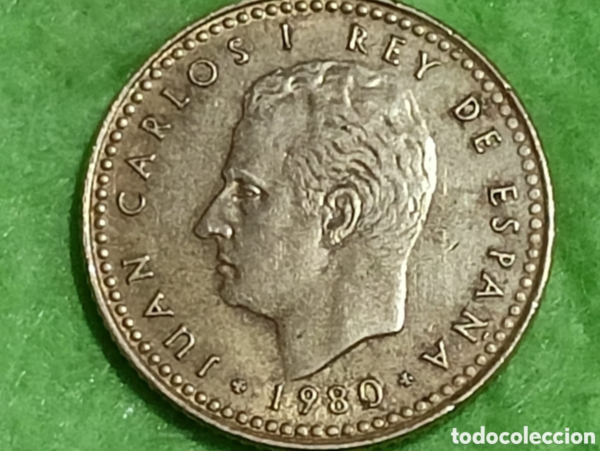 Material numism&aacute;tico: Moneda 1 PTA Espa&ntilde;a 82 - Foto 5