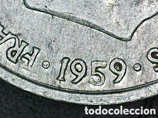 Material numism&aacute;tico: Dos monedas 1959 Franco - Foto 2