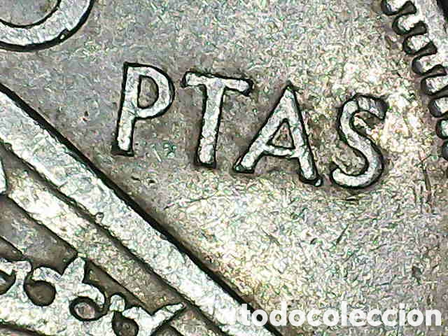 Material numism&aacute;tico: Moneda 5 pesetas caudillo 1975 - Foto 4