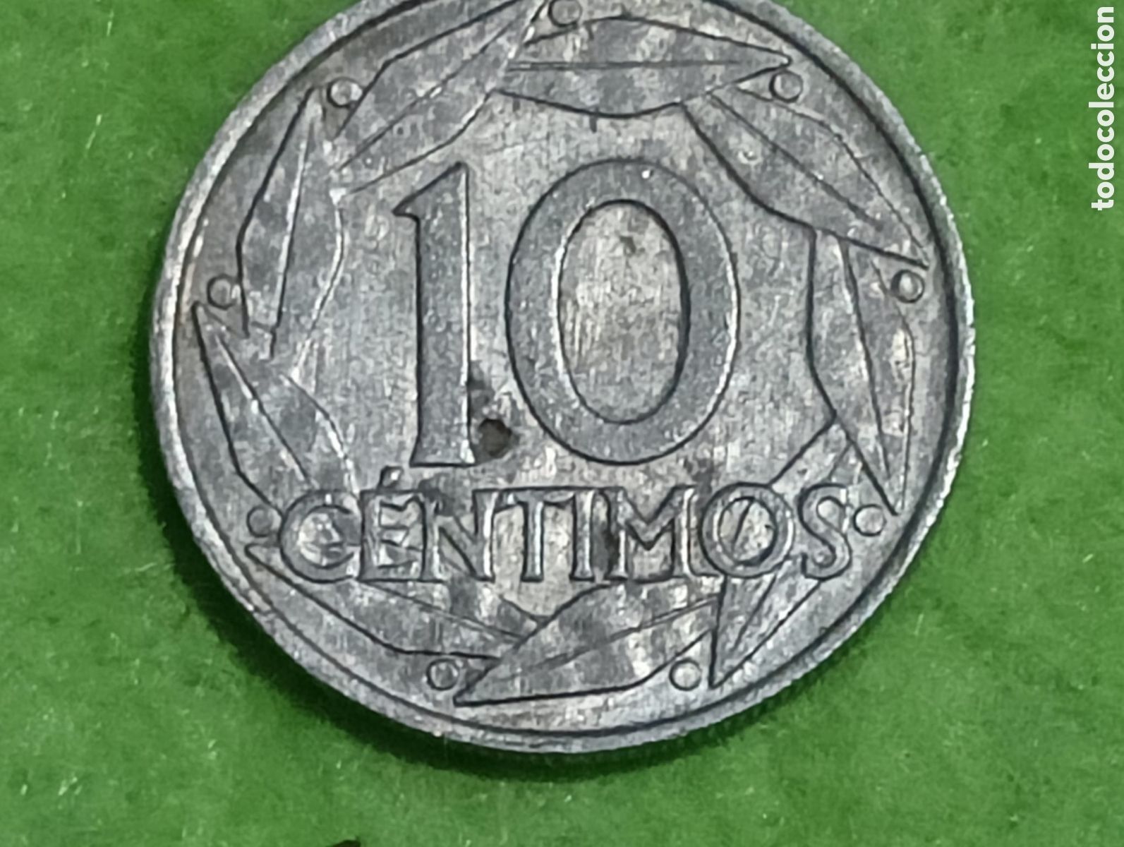 Material numism&aacute;tico: Moneda Franco 1959 con fallos - Foto 2