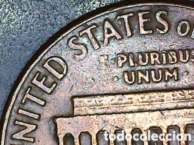 Material numism&aacute;tico: One cent 1964d con fallos - Foto 5