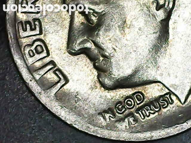 Material numism&aacute;tico: One dime 1985 p Rousvelt - Foto 4