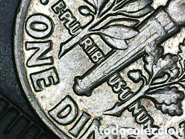 Material numism&aacute;tico: One dime 1985 p Rousvelt - Foto 9