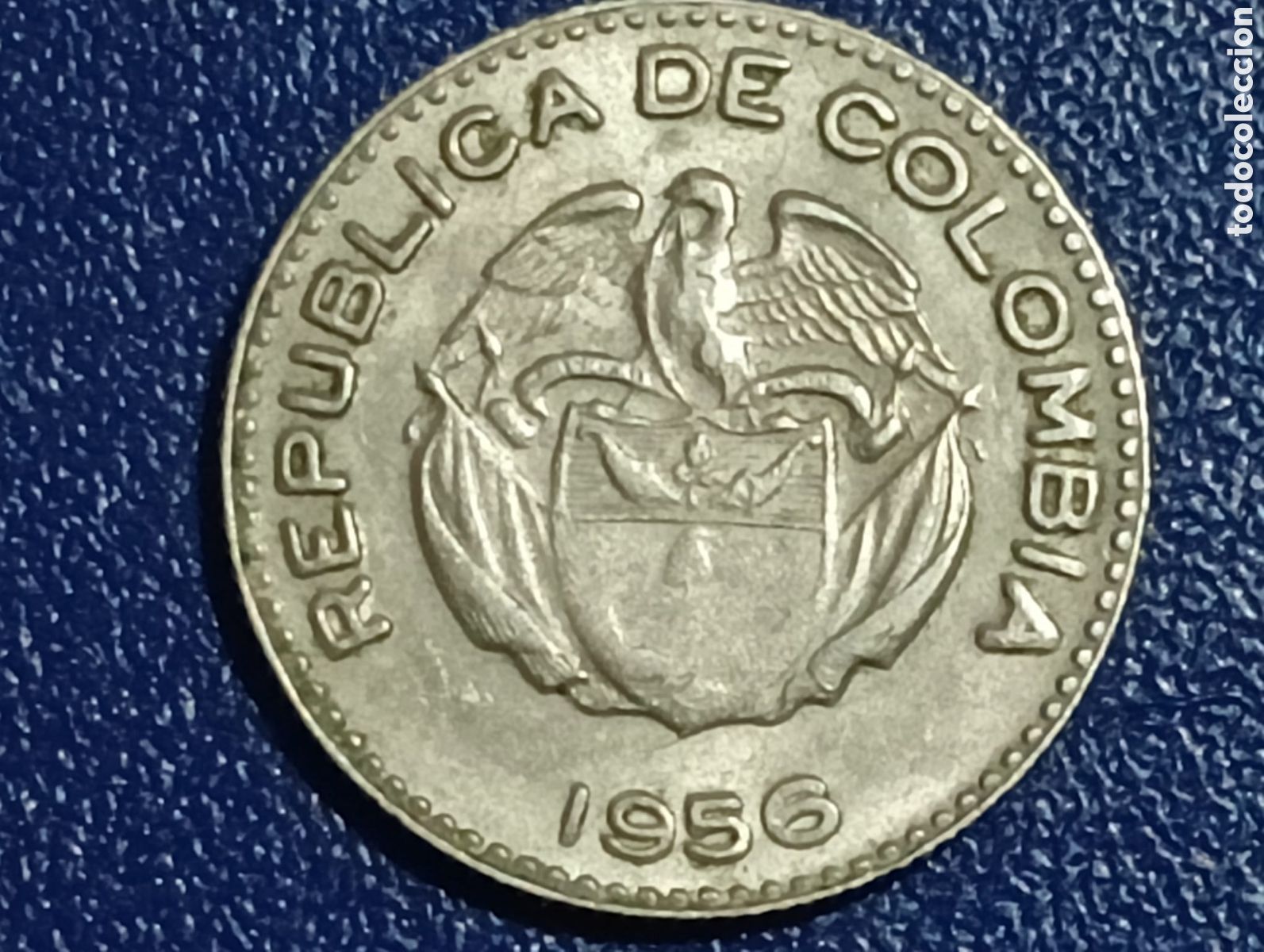 Material numism&aacute;tico: 10 centavos 1956 Colombia - Foto 1
