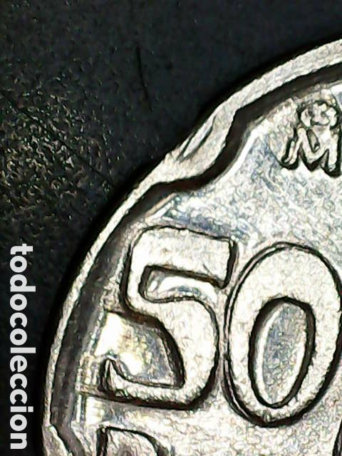 Material numism&aacute;tico: Moneda 50 PTAS Espa&ntilde;a 1992 - Foto 2