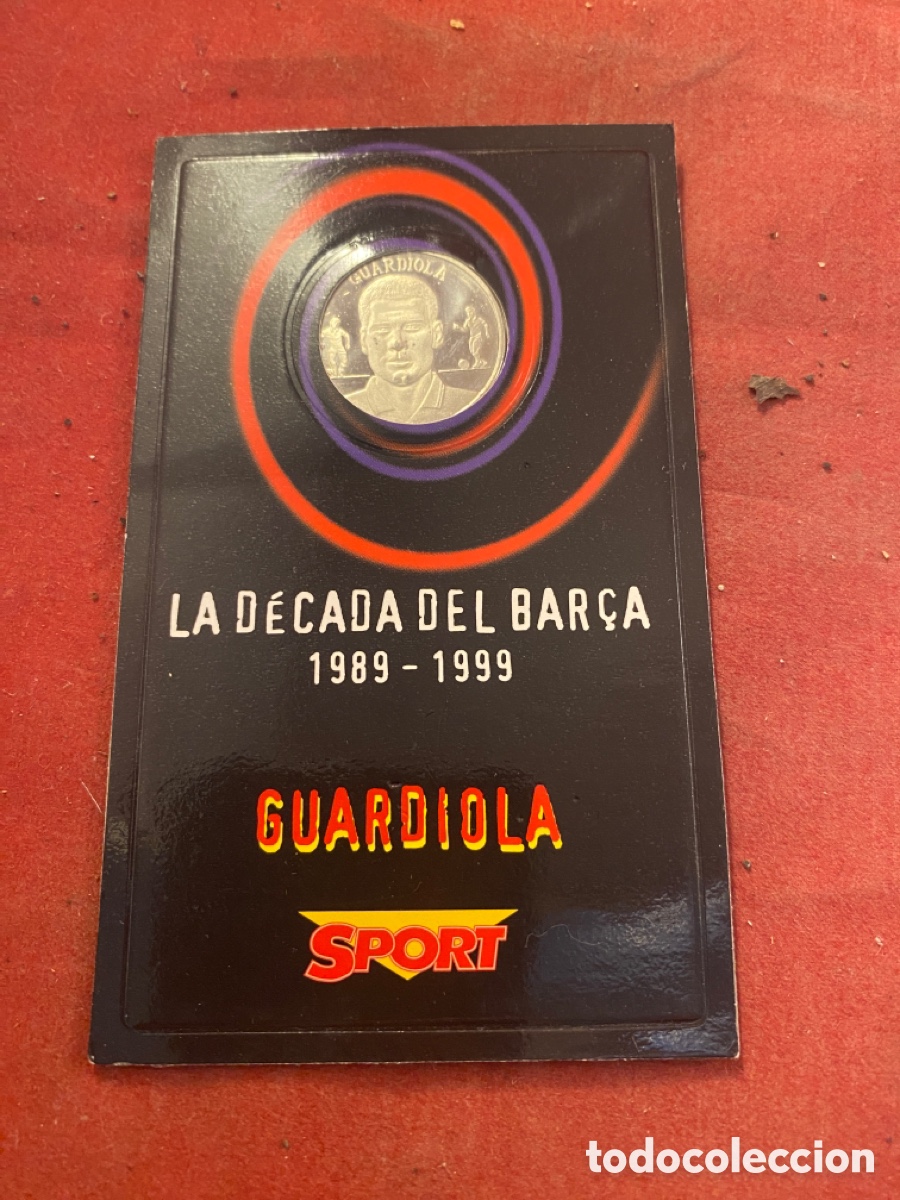 Material numism&aacute;tico: Moneda LA D&Eacute;CADA DEL BAR&Ccedil;A 1989-1999 GUARDIOLA - Foto 1
