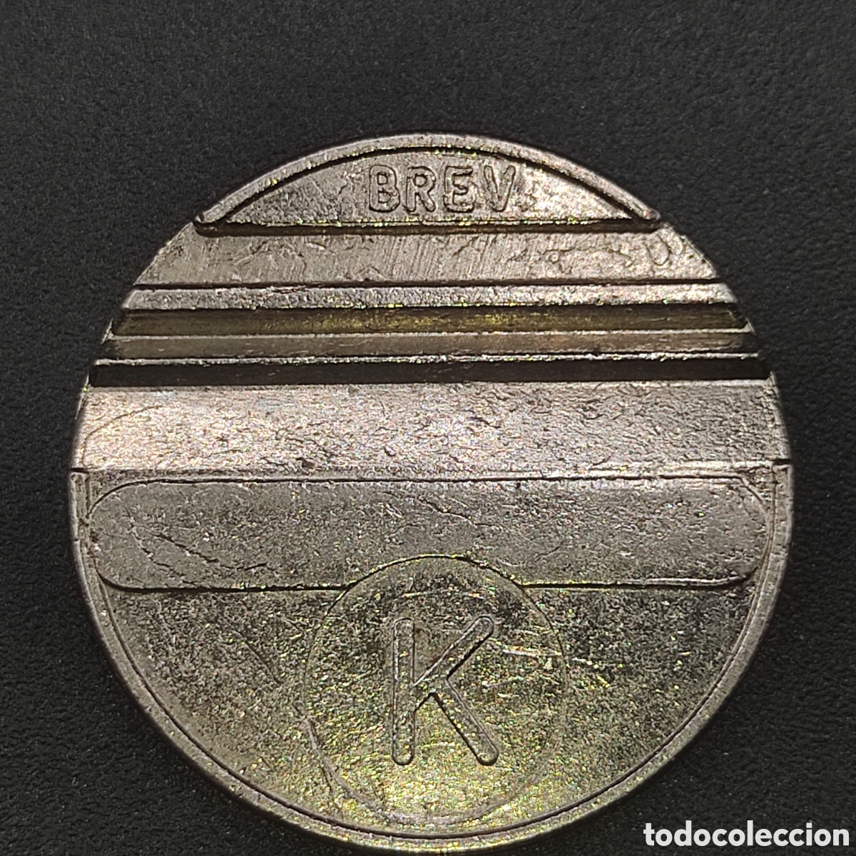 Material numism&aacute;tico: FICHA TOKEN. COMERCIO PROHIBIDO. COMMERCIO VIETATO. - Foto 2