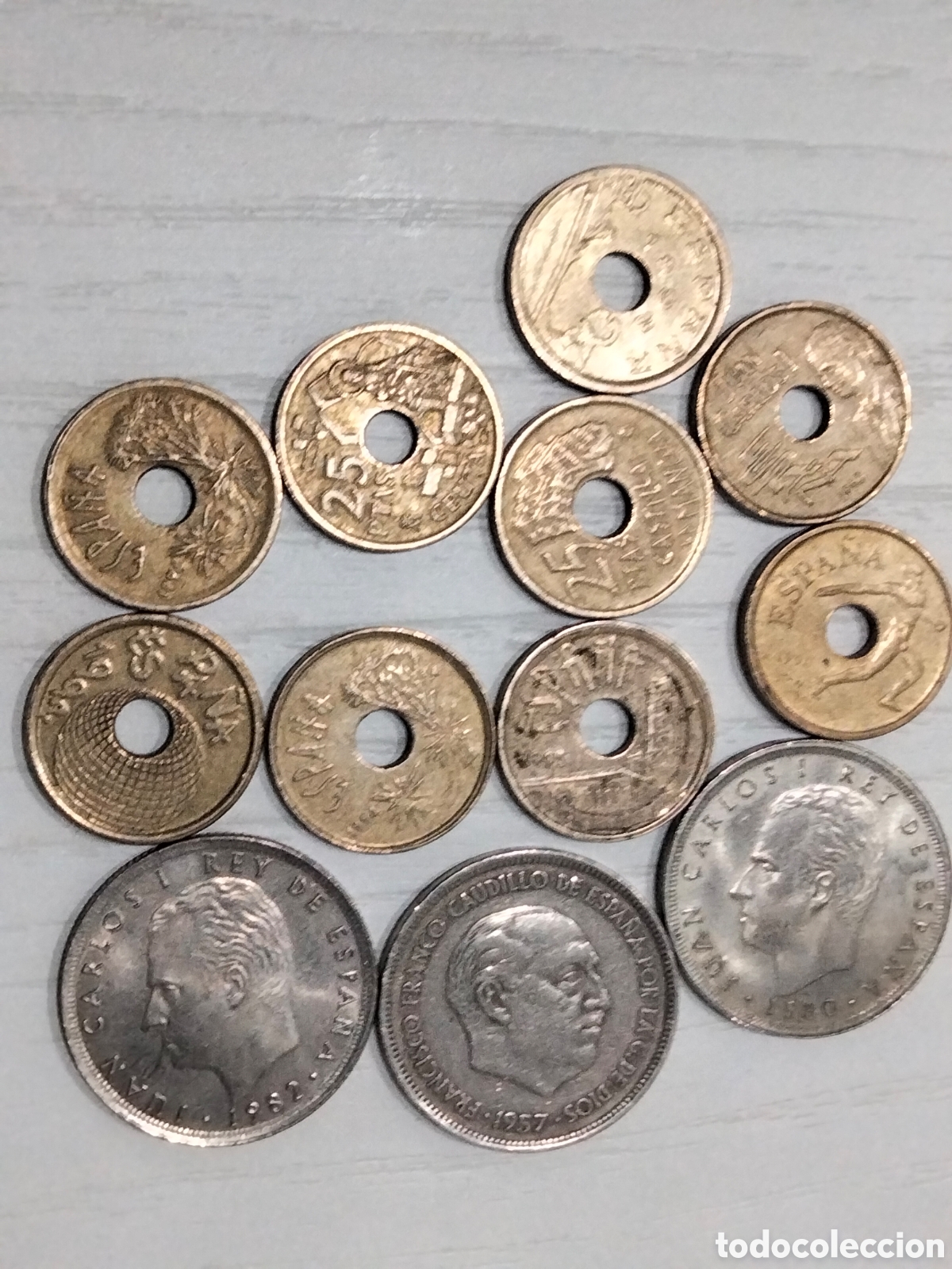 Material numism&aacute;tico: Especial Lote 44 monedas Espa&ntilde;olas - Foto 5