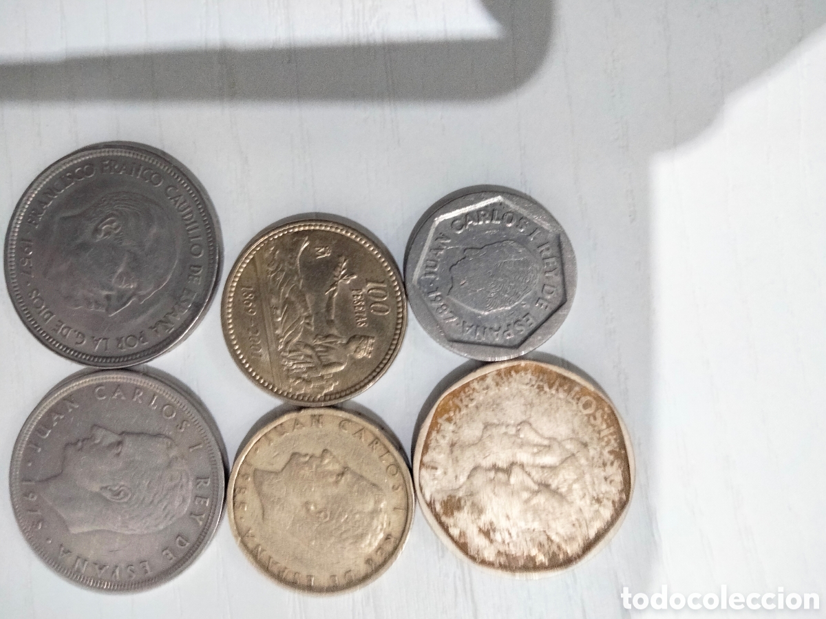 Material numism&aacute;tico: Especial Lote 44 monedas Espa&ntilde;olas - Foto 8