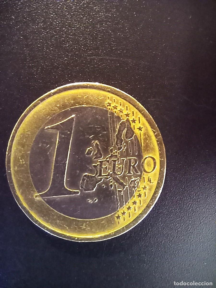 Material numism&aacute;tico: 1 Euro Francia 2000 Circulada - Error en la fecha - Foto 4