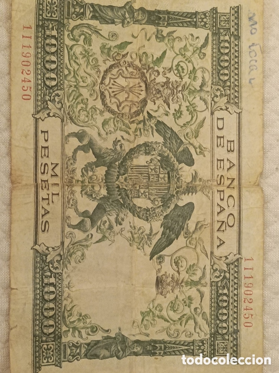 Material numism&aacute;tico: Billetes antiguos - Foto 2