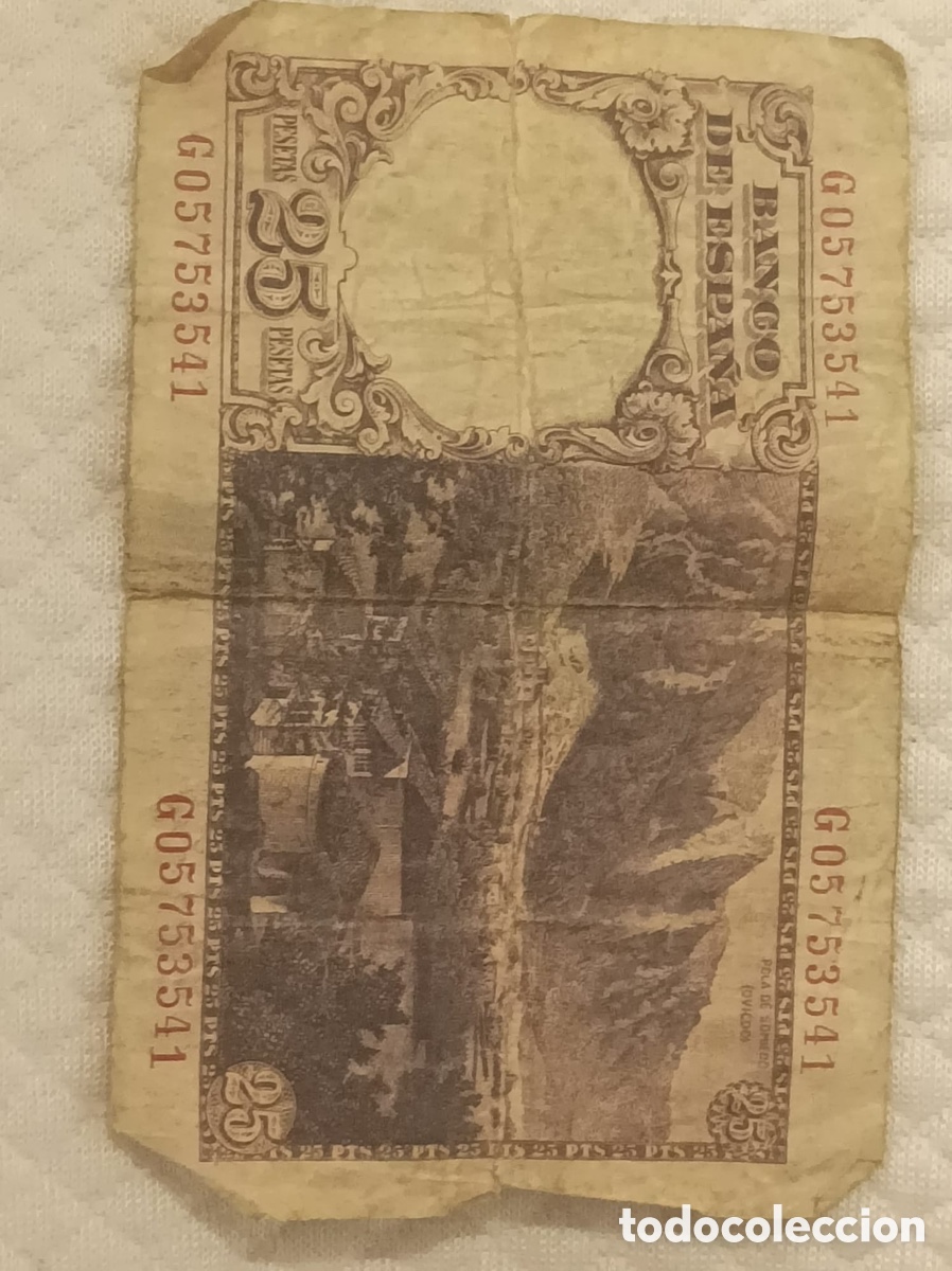 Material numism&aacute;tico: Billetes antiguos - Foto 5