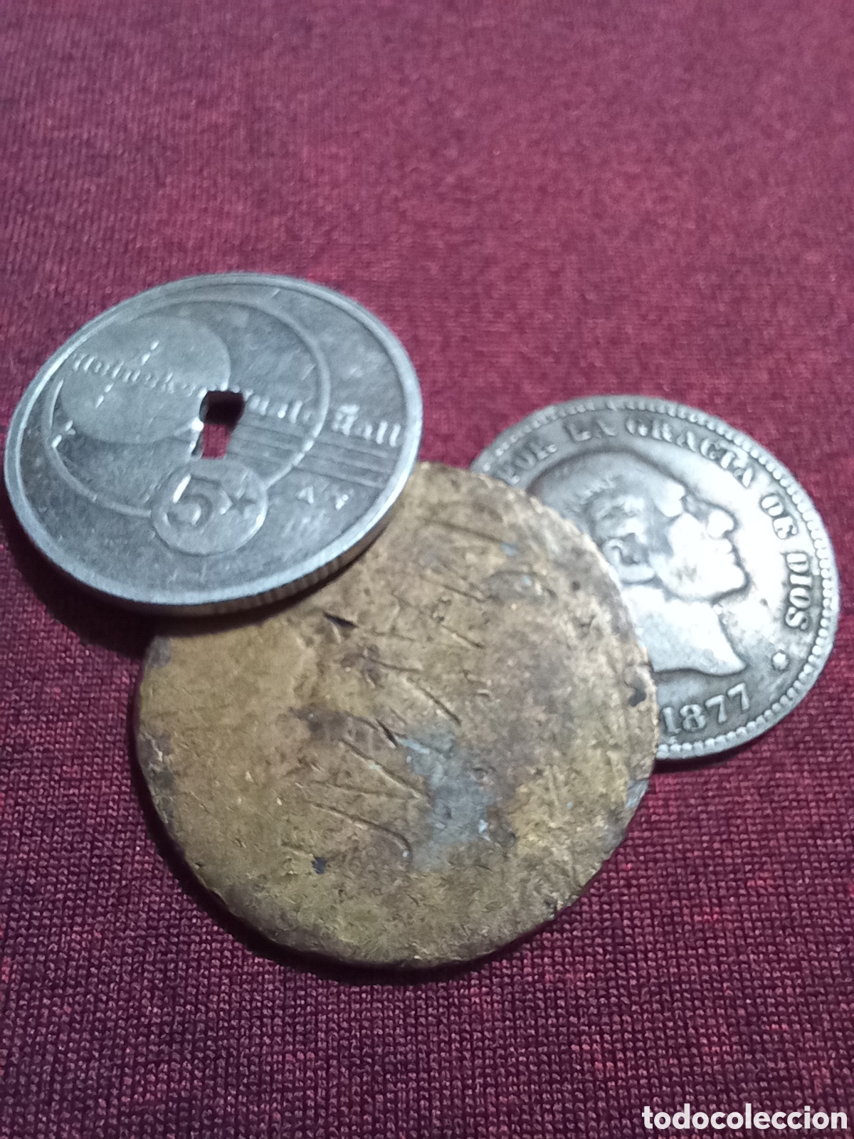 Material numism&aacute;tico: MONEDAS O FICHAS - Foto 8