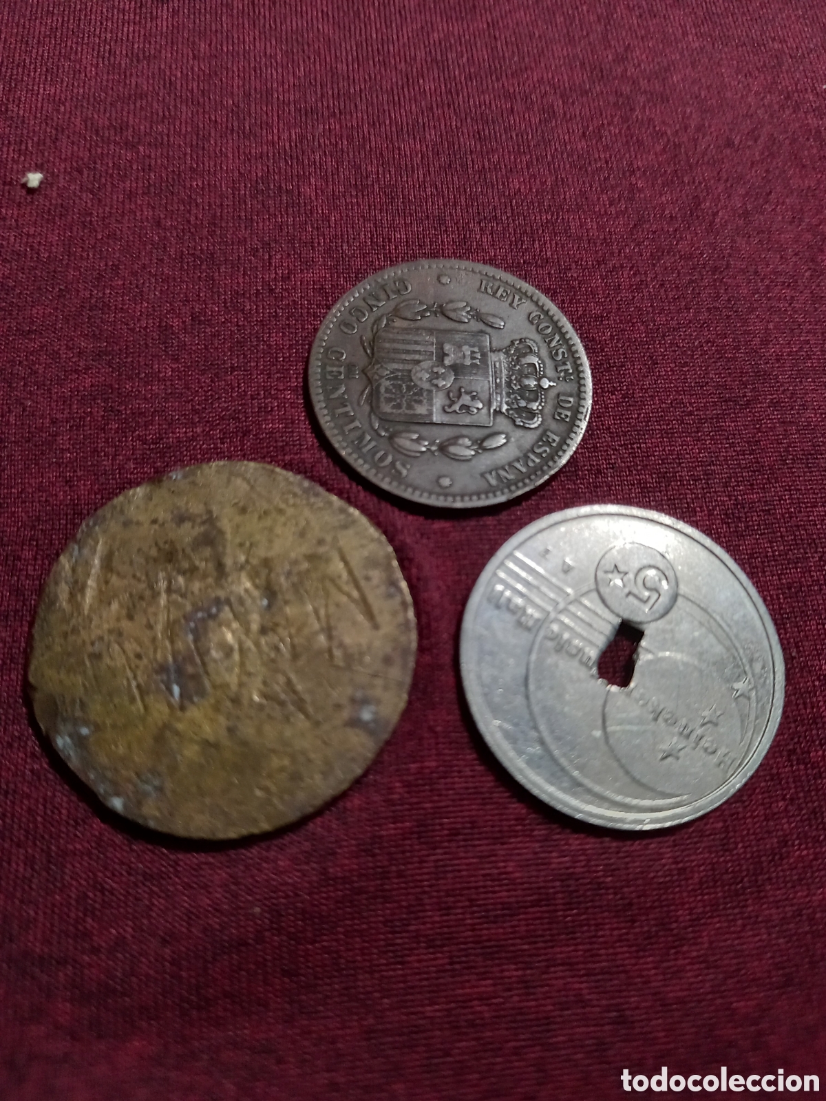 Material numism&aacute;tico: MONEDAS O FICHAS - Foto 1