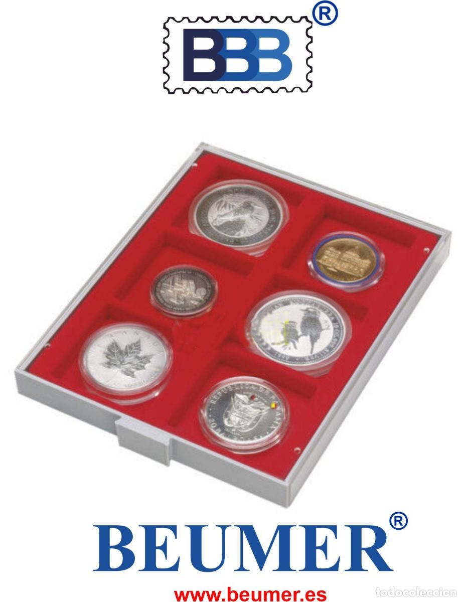 Material numism&aacute;tico: BANDEJA para C&aacute;psulas SLAB, COIND CARD, QUICKSLAB. - Foto 4