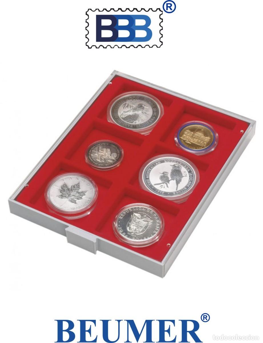 Material numism&aacute;tico: BANDEJA para C&aacute;psulas SLAB, COIND CARD, QUICKSLAB. - Foto 11