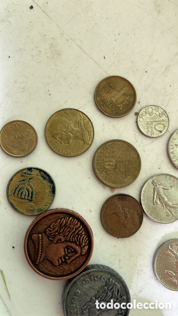 Material numism&aacute;tico: LOTE DE 15 MONEDAS NO SE - Foto 2