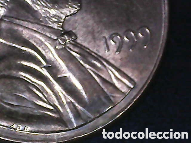 Material numism&aacute;tico: Lincoln cent 1999 - Foto 8