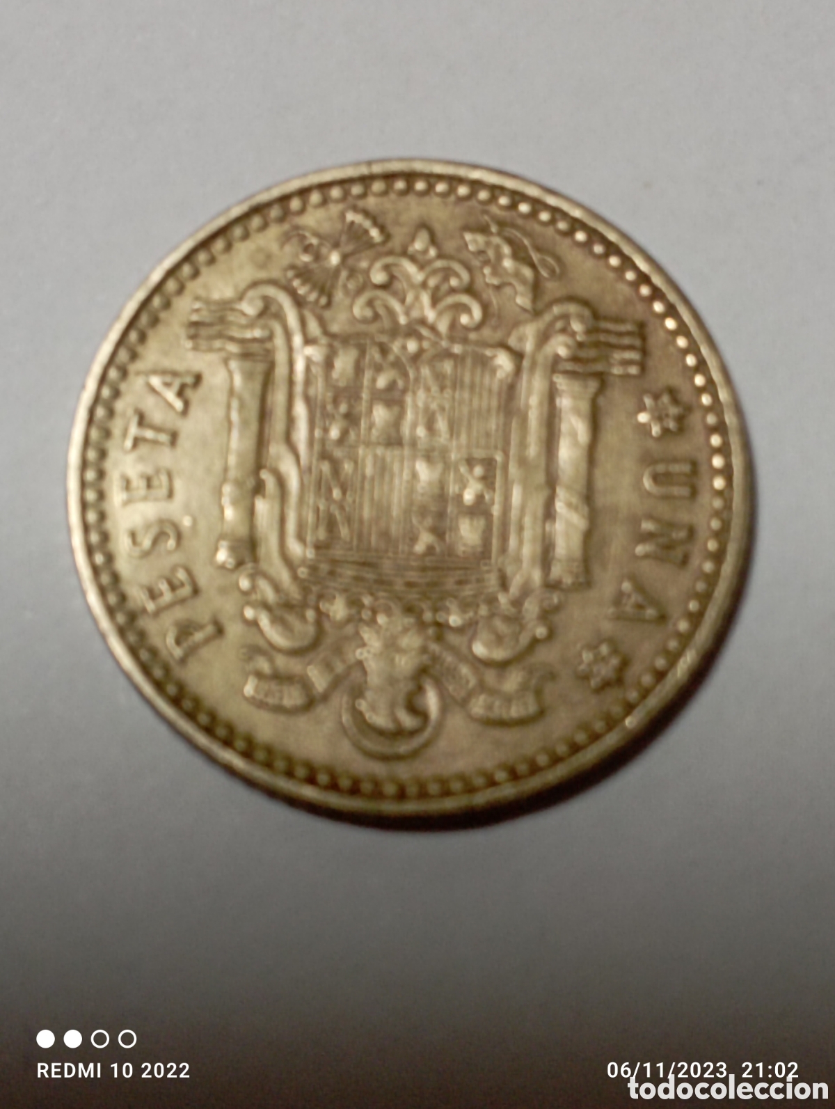 Material numism&aacute;tico: Moneda de 1 peseta a&ntilde;o 1966 - Foto 1
