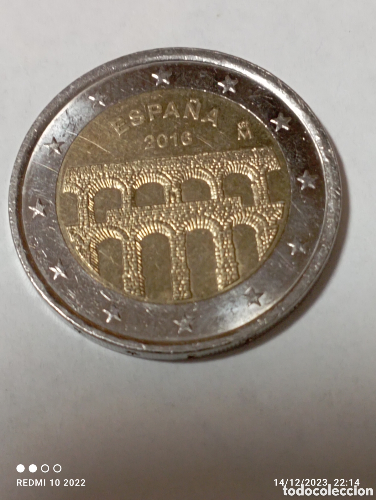Material numism&aacute;tico: Moneda de 2 euros - Foto 1