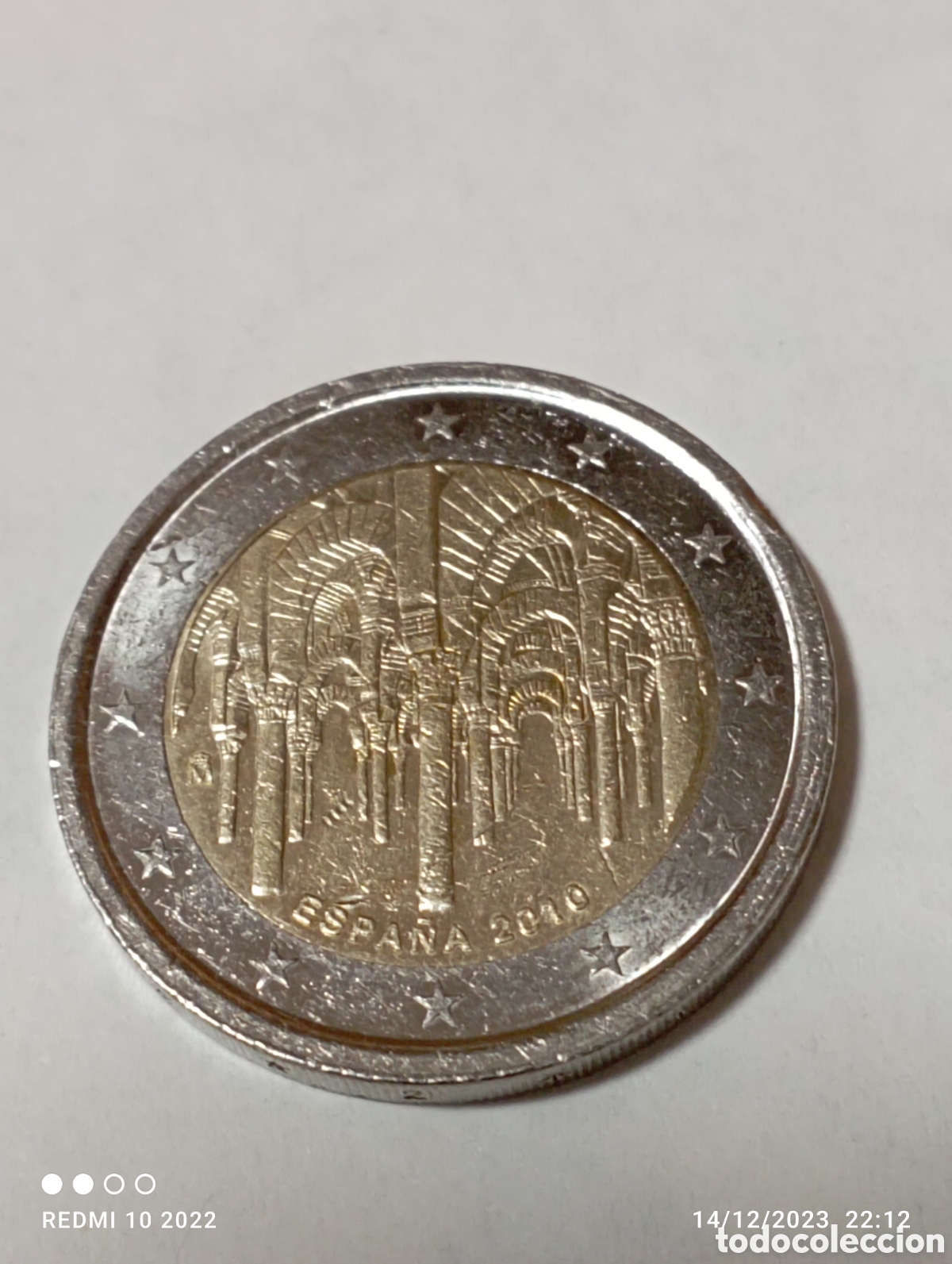 Material numism&aacute;tico: Moneda de 2 euros - Foto 1