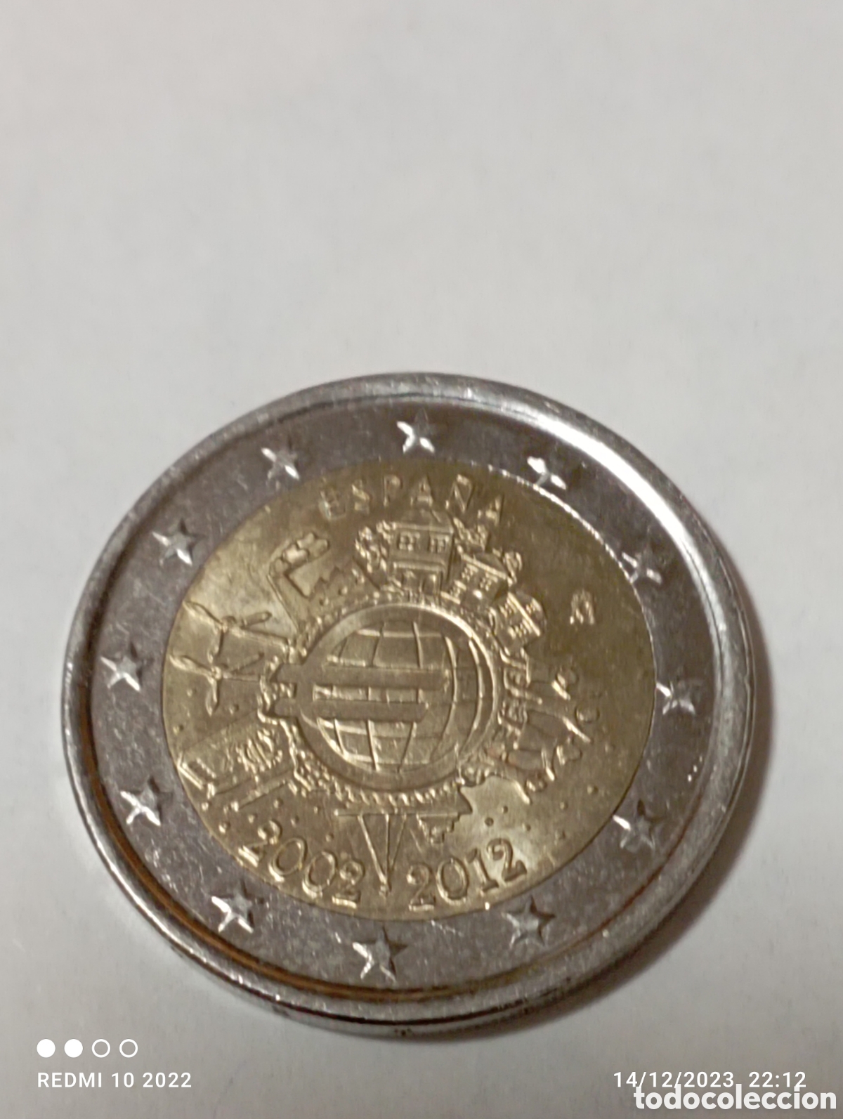 Material numism&aacute;tico: Moneda de 2 euros - Foto 1