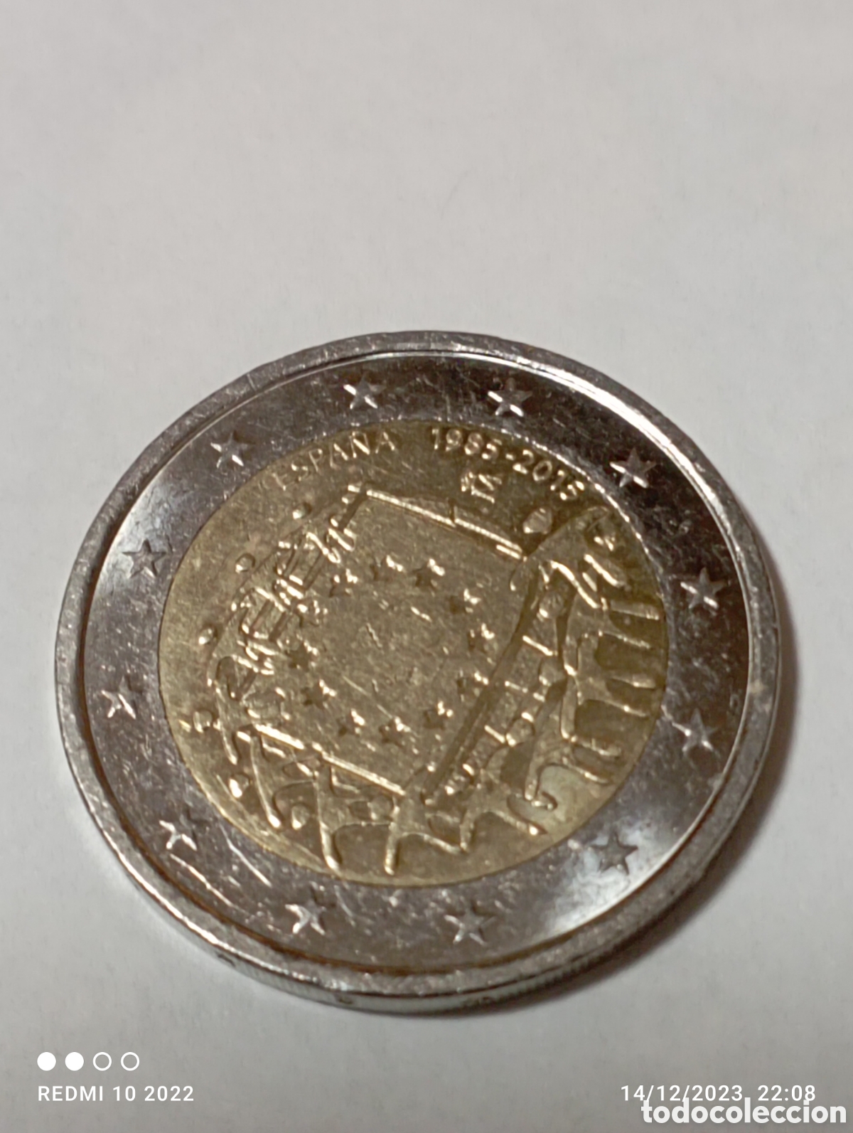 Material numism&aacute;tico: Moneda de 2 euros. Espa&ntilde;a - Foto 1