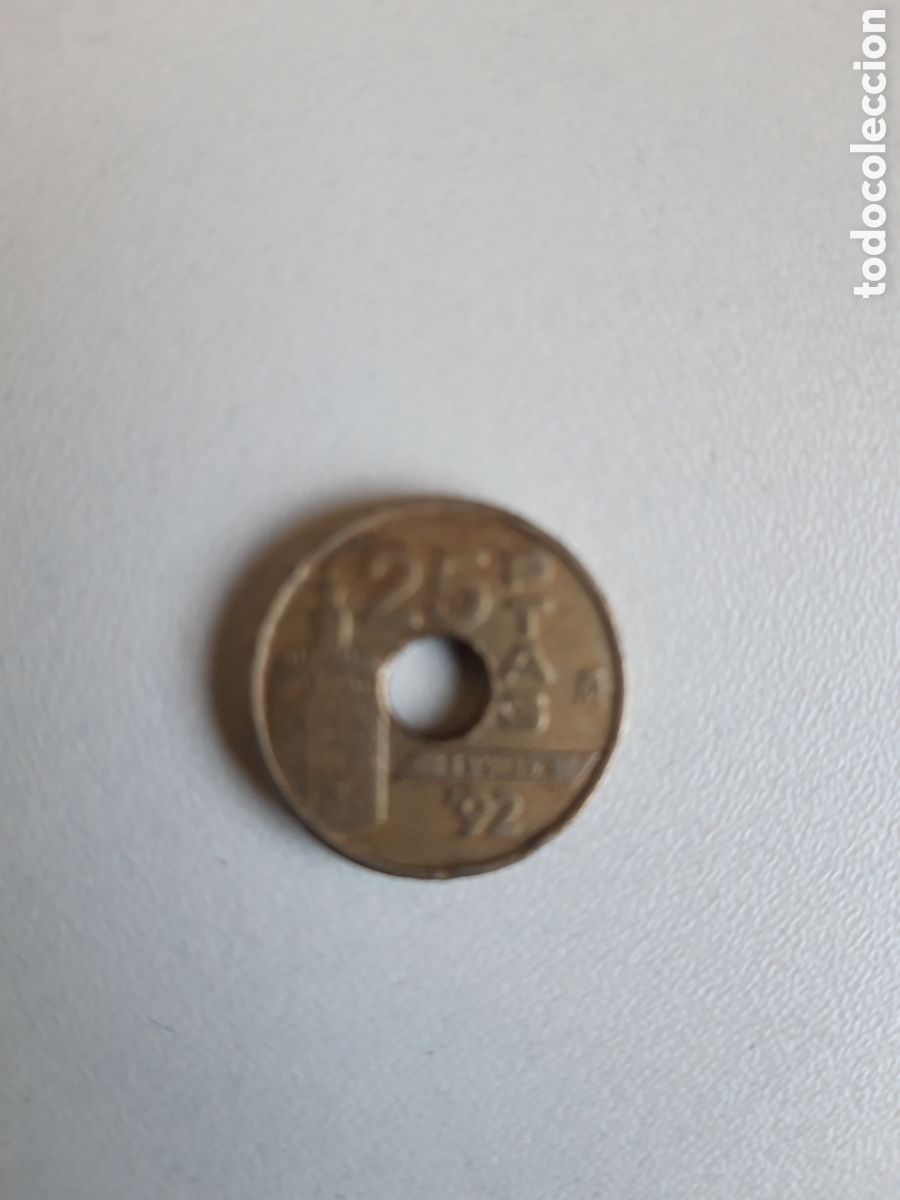 Material numism&aacute;tico: 25 pesetas de Sevilla - Foto 1