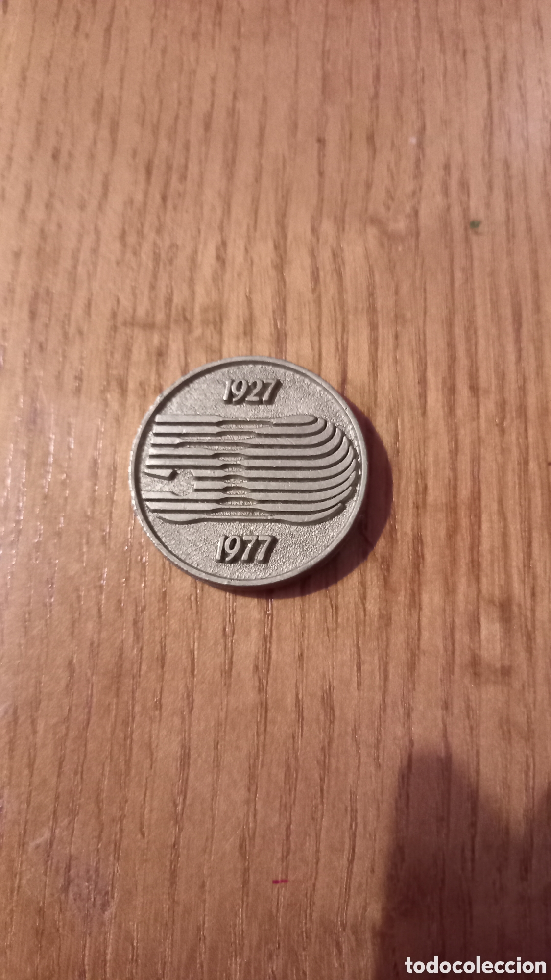 Material numism&aacute;tico: Moneda 50 Aniversario de IBERIA - Foto 2