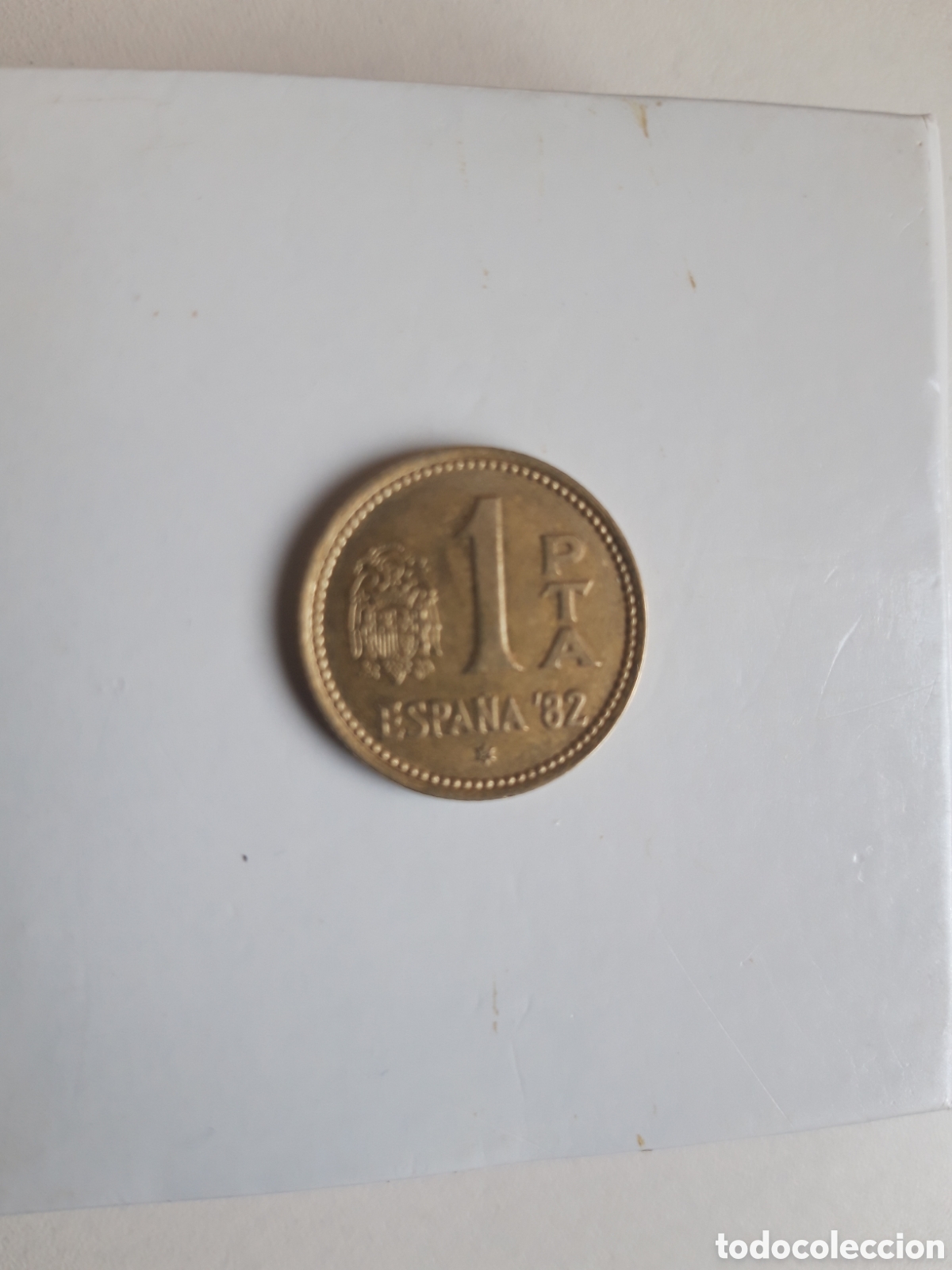 Material numism&aacute;tico: 1peseta del rey Juan Carlos - Foto 1