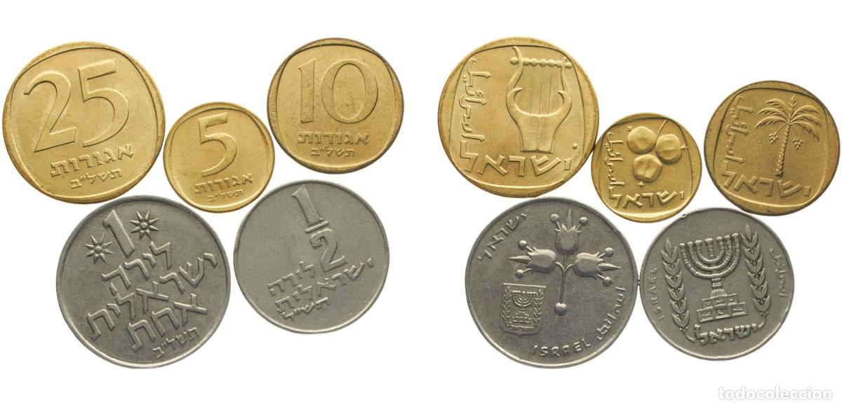 Material numism&aacute;tico: Israel State 5 Lots - Foto 1