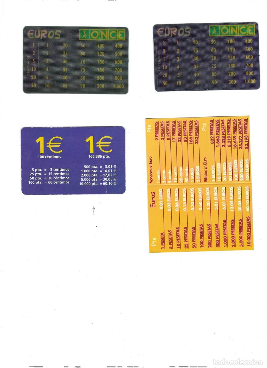 Material numism&aacute;tico: CONVERSORES DE PESETAS EN EUROS - Foto 1