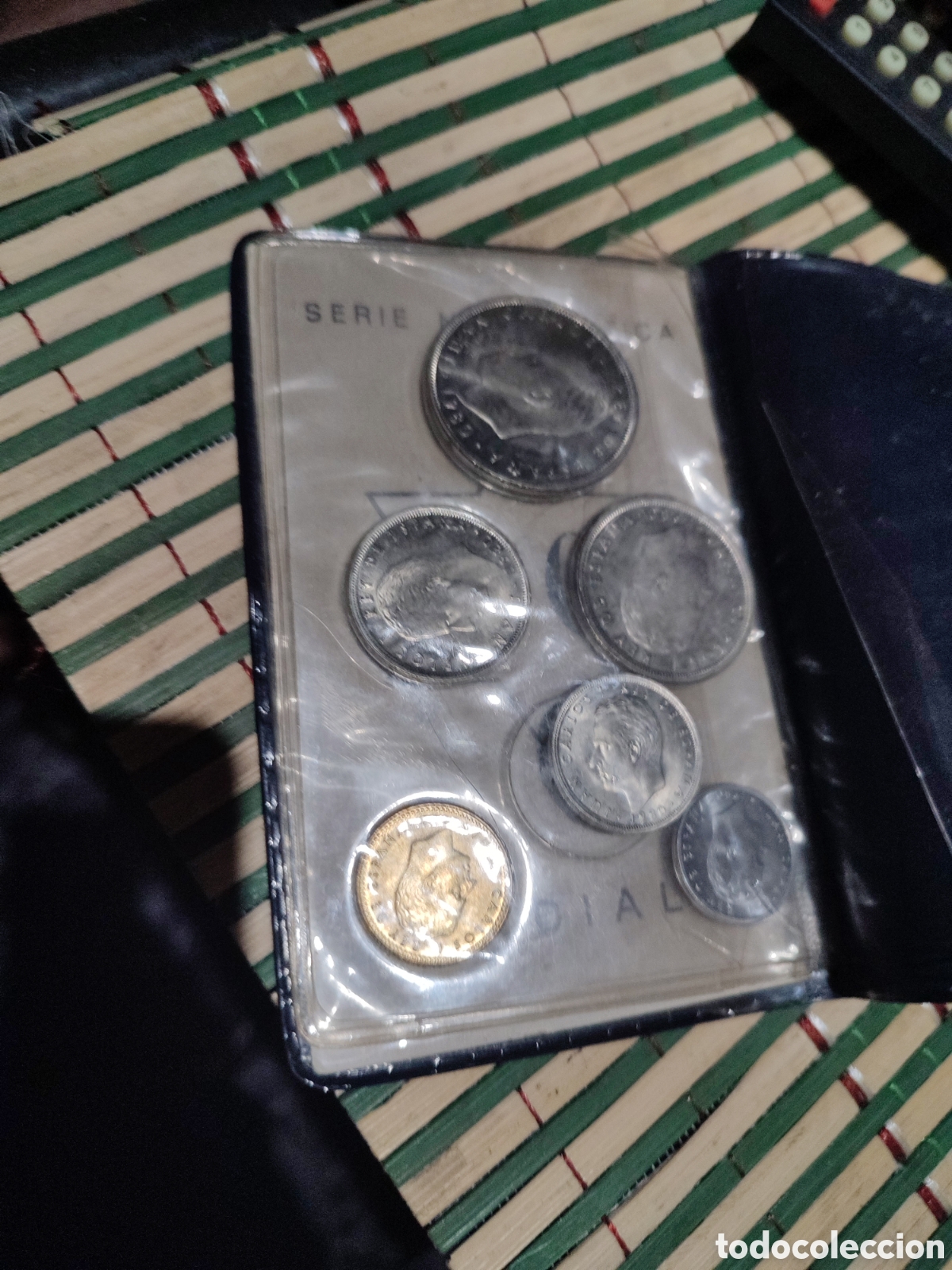 Material numism&aacute;tico: Serie numism&aacute;tica 80 (monedas del mundial 82) - Foto 4