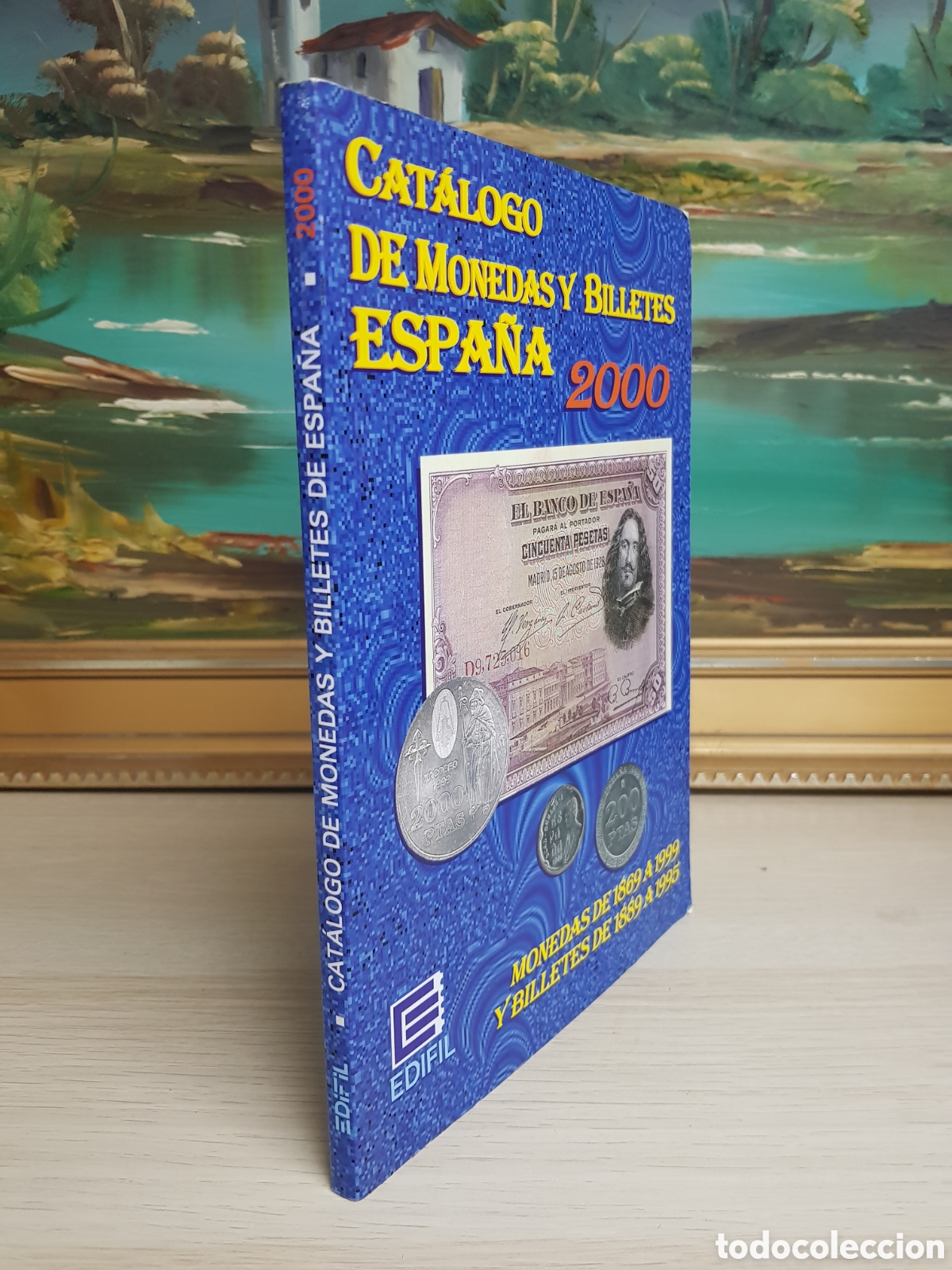 Material numism&aacute;tico: CAT&Aacute;LOGO DE MONEDAS Y BILLETES ESPA&Ntilde;A 2000 - Foto 1