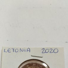 Material numismático: MONEDA CONMEMORATIVA 2 EUROS LETONIA 2020 CERÁMICA.
