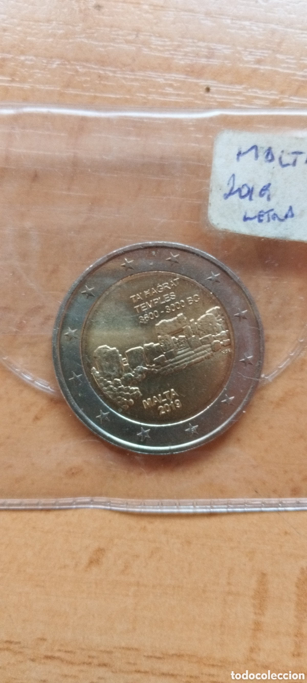 Material numism&aacute;tico: 2019 - MALTA - 2 EUROS - TEMPLOS TARXIEN - Foto 1