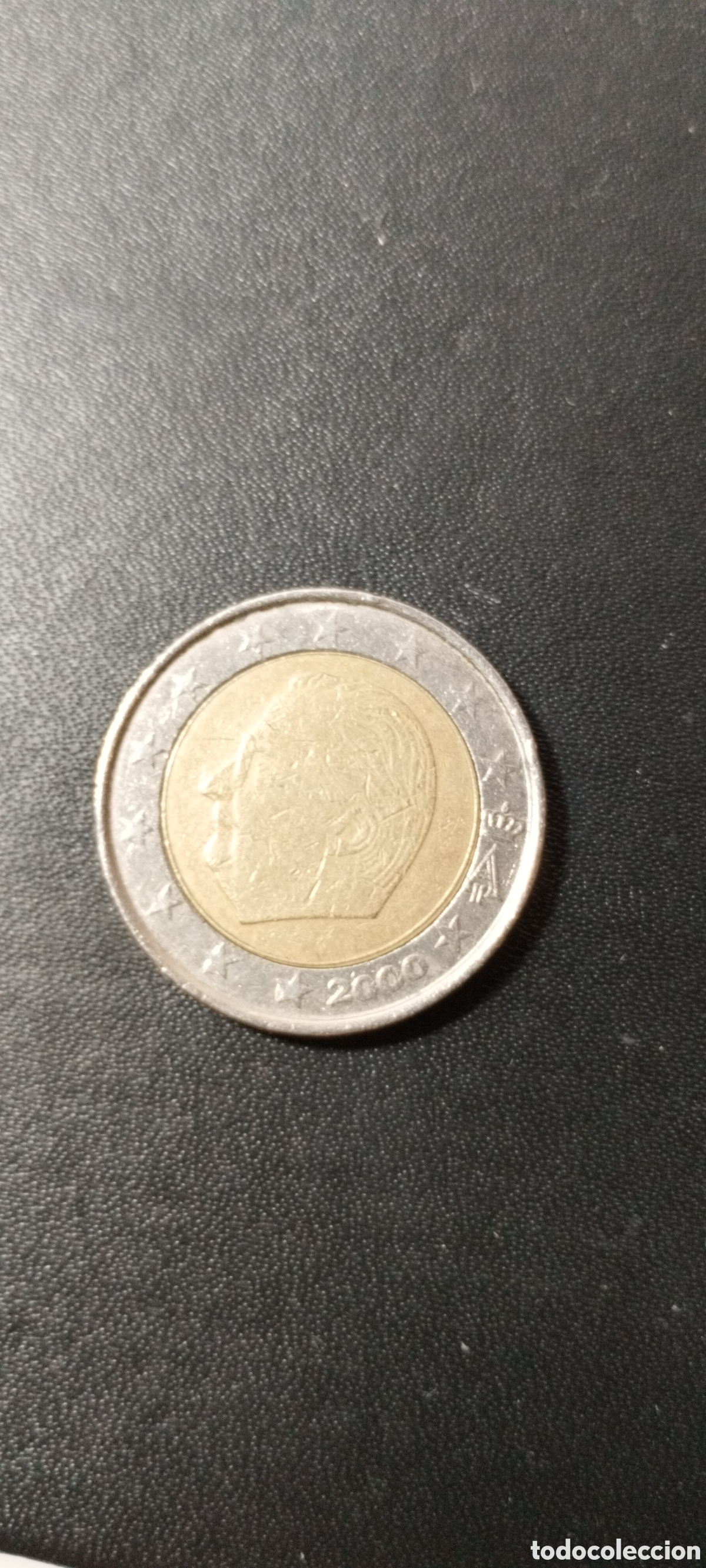 Material numism&aacute;tico: moneda 2&euro; B&eacute;lgica Alberto II - Foto 1