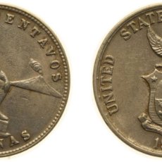 Material numismático: PHILIPPINES COMMONWEALTH 1944 5 CENTAVOS NICKEL BRASS (COPPER 65%, ZINC 23%, AND NICKEL 12%) PHILAD