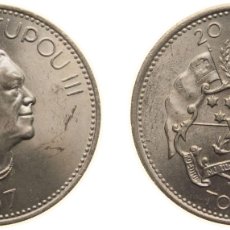 Material numismático: TONGA KINGDOM 1967 20 SENITI - SALOTE TUPOU III COPPER-NICKEL ROYAL MINT (TOWER HILL) (150000) 11.3