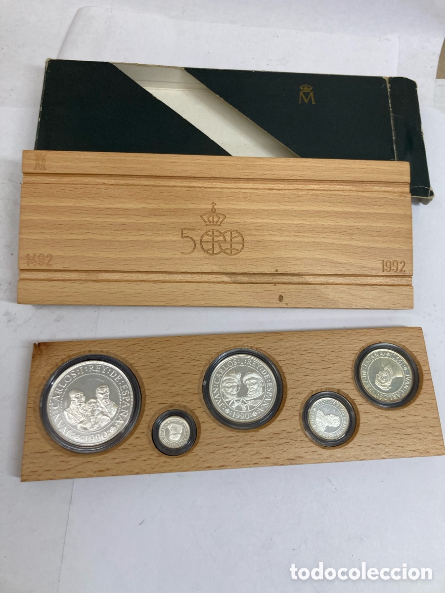 Numismatisches Material: Colecci&oacute;n de monedas 500 aniversario 1990/XY01