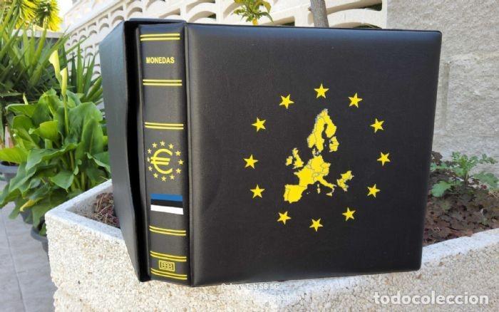 Material numism&aacute;tico: ALBUM NUMIS EUROS ESTONIA - Foto 1