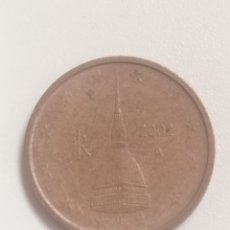 Material numismático: MONEDA DE 2 CÉNTIMOS DE EURO ITALIA 2002