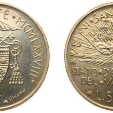 Material numismático: VATICAN CITY CITY STATE 1978 ZI 500 LIRE - SEDE VACANTE SILVER (.835) ROME MINT (309500) 11G BU KM