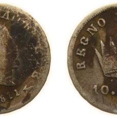 Material numismático: ITALY NAPOLEONIC KINGDOM OF ITALY ITALIAN STATES 1811 M 10 SOLDI - NAPOLEON I SILVER (.900) MILAN M